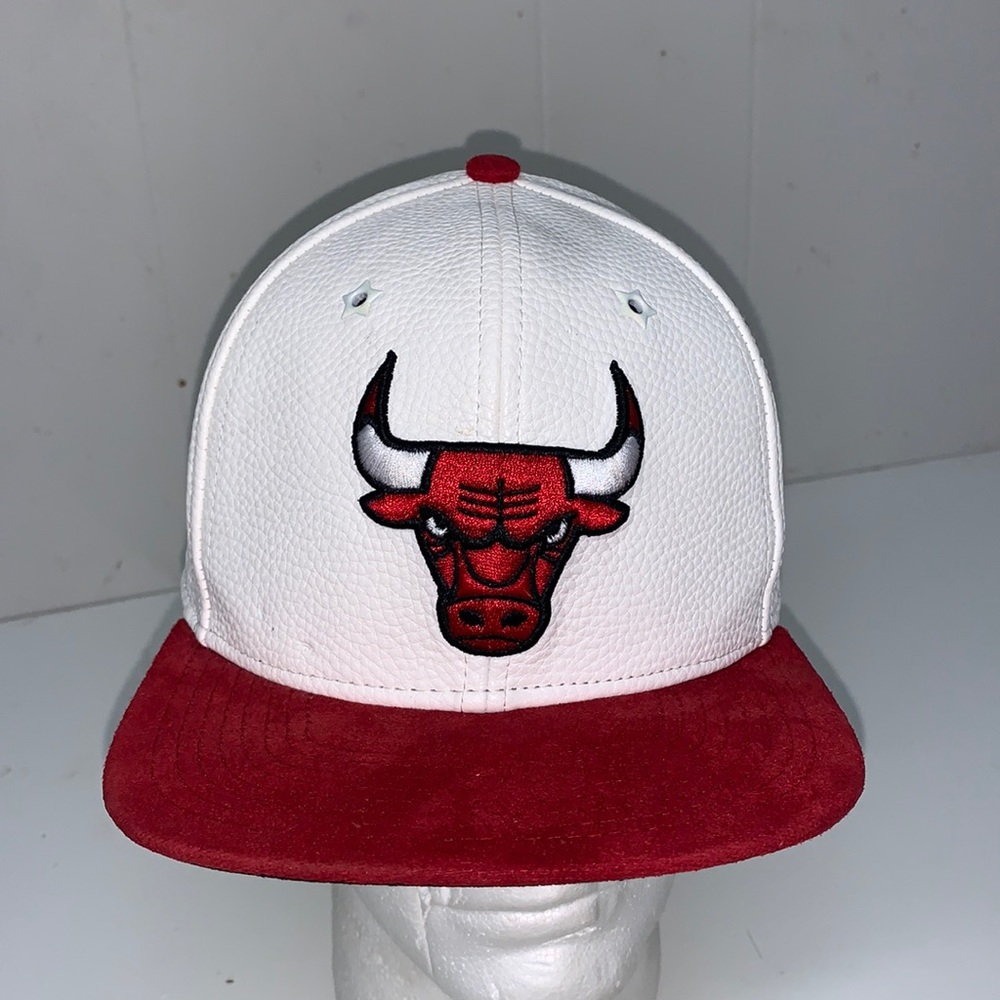 9fifty chicago bulls vintage hat velvet & leather- like